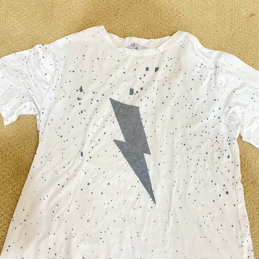 Lighting bolt preppy shirt